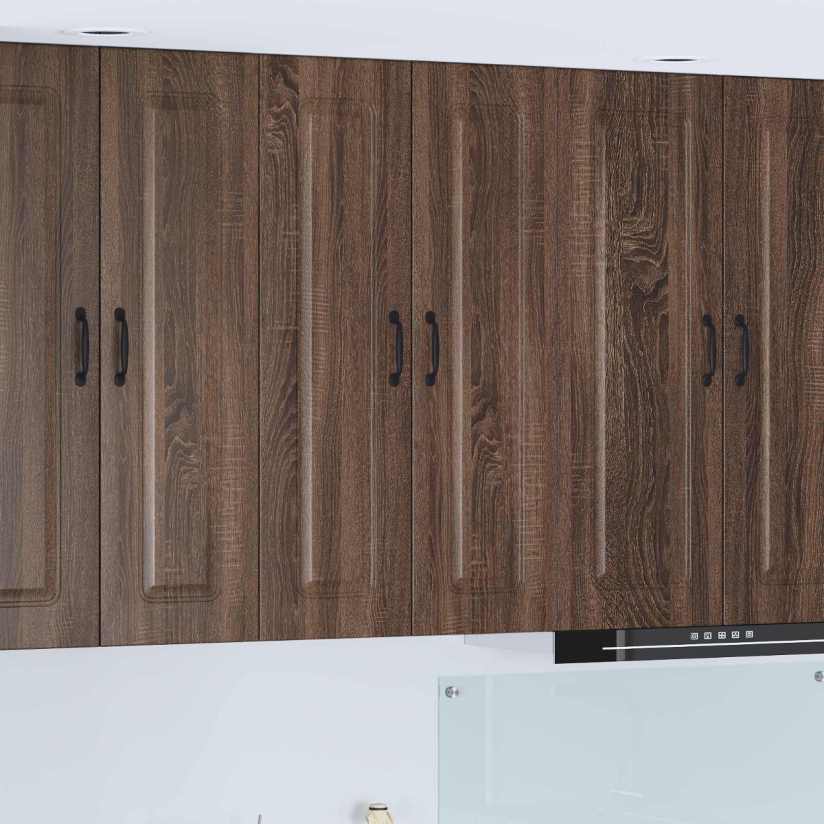 vidaXL Πάνελ πλυντηρίου πιάτων Kalmar Καφέ δρυς 60 x 31 x 100 εκ.