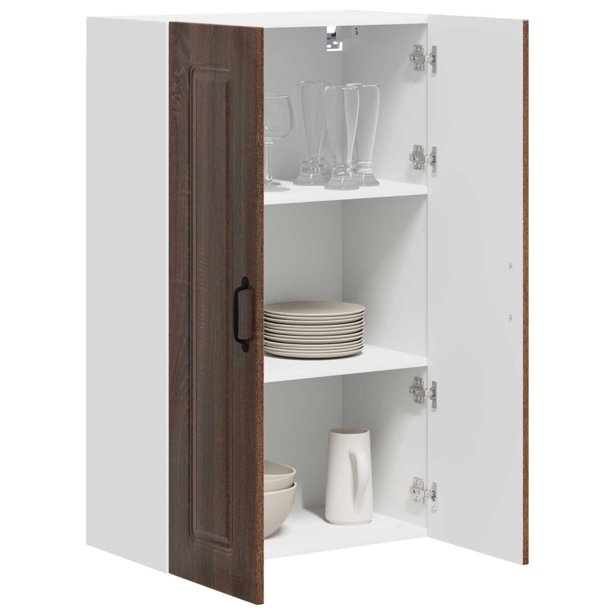 vidaXL Πάνελ πλυντηρίου πιάτων Kalmar Καφέ δρυς 60 x 31 x 100 εκ.