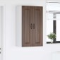 vidaXL Πάνελ πλυντηρίου πιάτων Kalmar Καφέ δρυς 60 x 31 x 100 εκ.