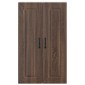 vidaXL Πάνελ πλυντηρίου πιάτων Kalmar Καφέ δρυς 60 x 31 x 100 εκ.
