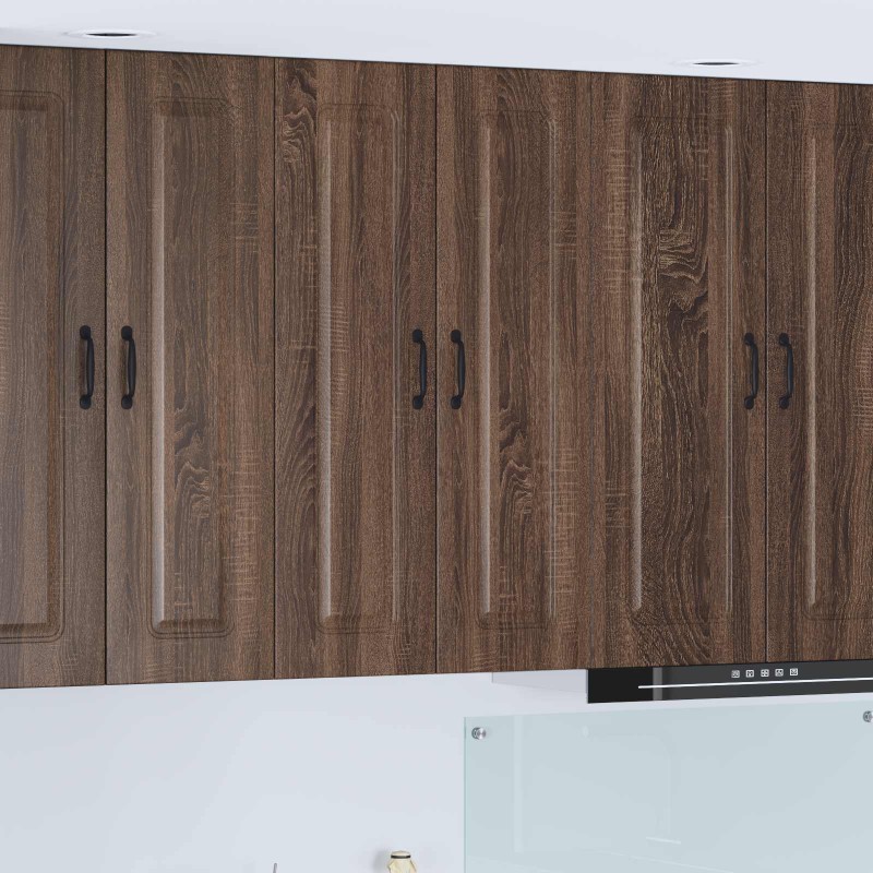 vidaXL Πάνελ πλυντηρίου πιάτων Kalmar Καφέ δρυς 60 x 31 x 100 εκ.