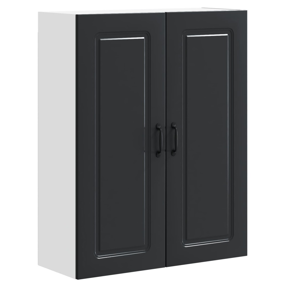vidaXL Πάνελ πλυντηρίου πιάτων Kalmar Μαύρο 80 x 31 x 100 εκ.
