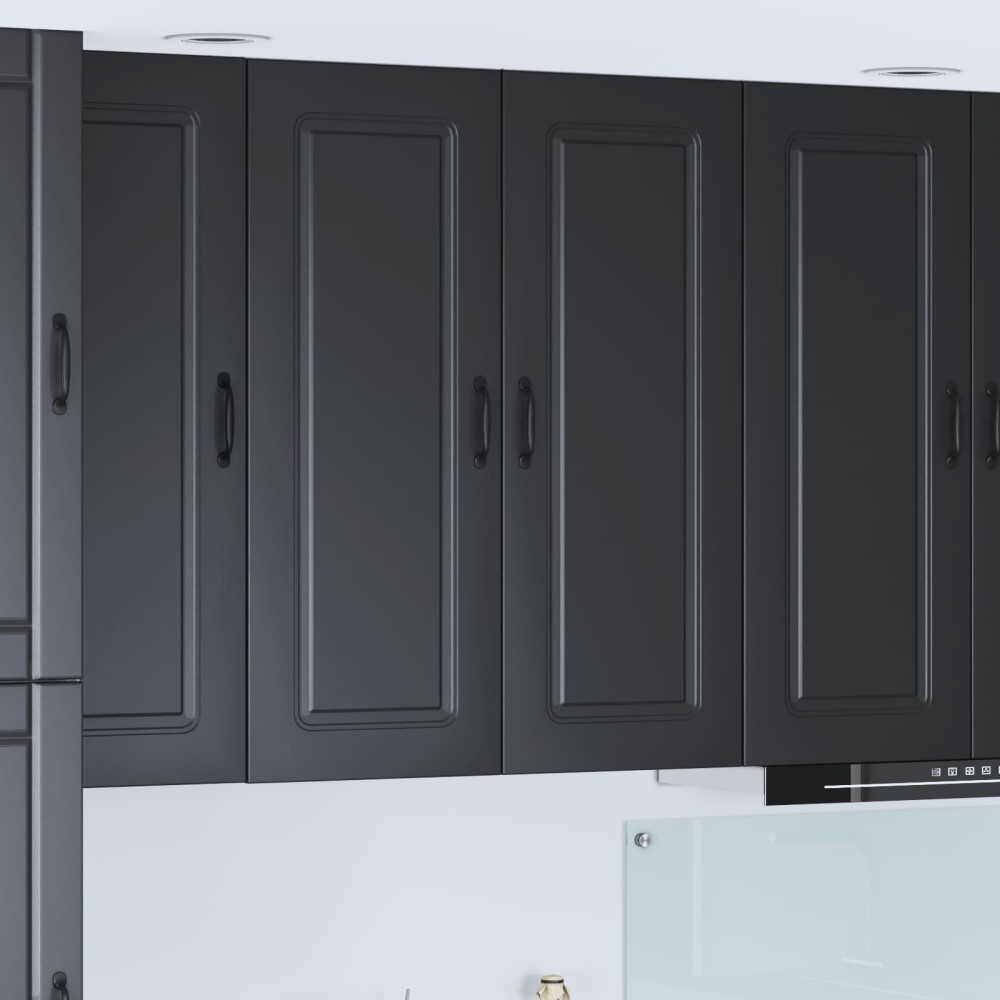 vidaXL Πάνελ πλυντηρίου πιάτων Kalmar Μαύρο 80 x 31 x 100 εκ.