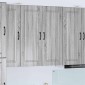 vidaXL Πάνελ πλυντηρίου πιάτων Kalmar Γκρίζο Σονομα 80 x 31 x 100 εκ.