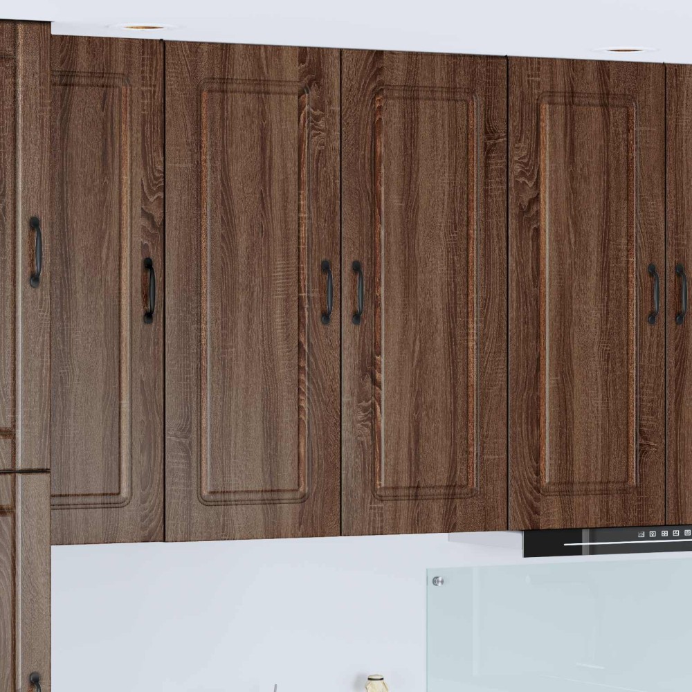 vidaXL Πάνελ πλυντηρίου πιάτων Kalmar Καφέ δρυς 80 x 31 x 100 εκ.