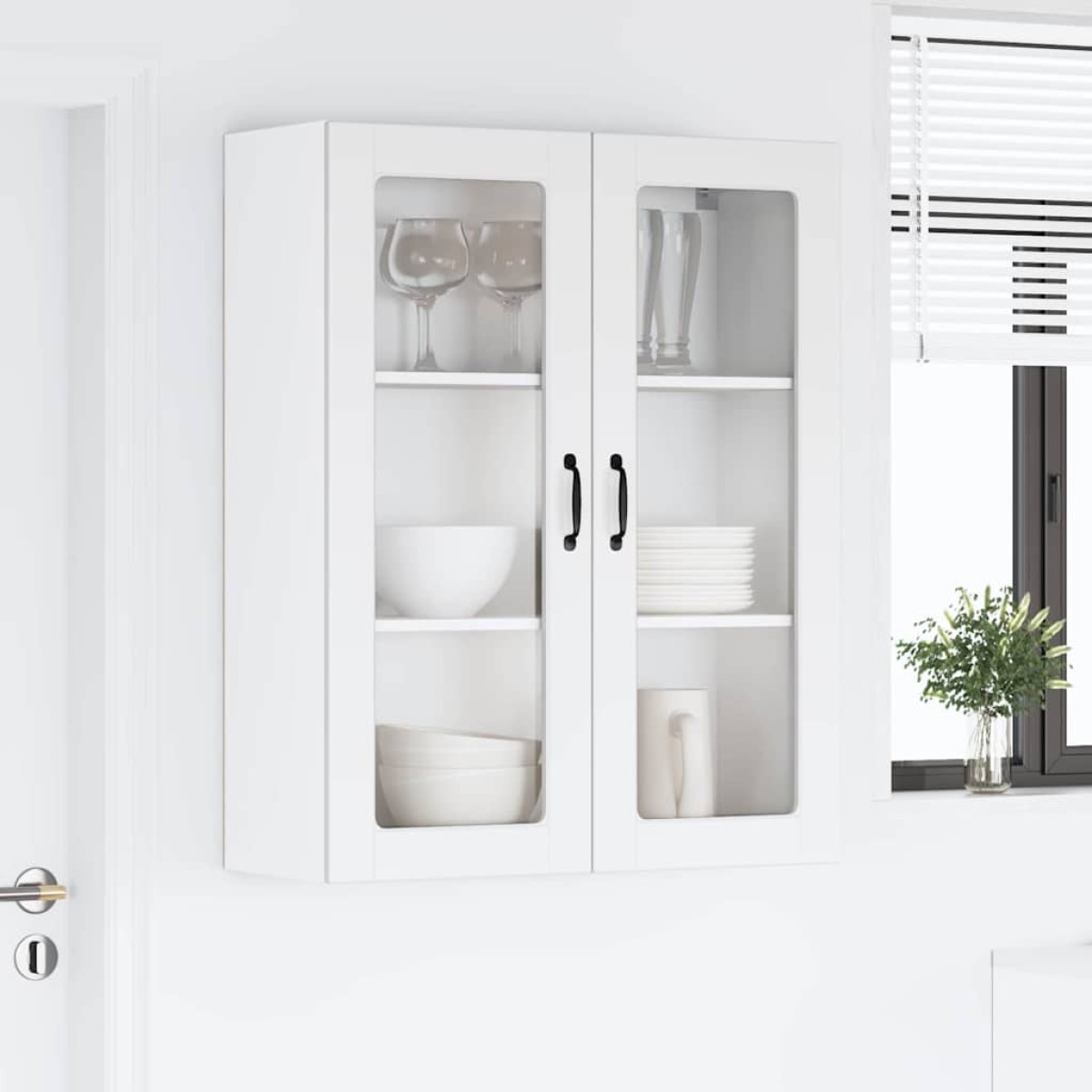 vidaXL Πάνελ πλυντηρίου πιάτων Kalmar Λευκό 80 x 31 x 100 εκ.