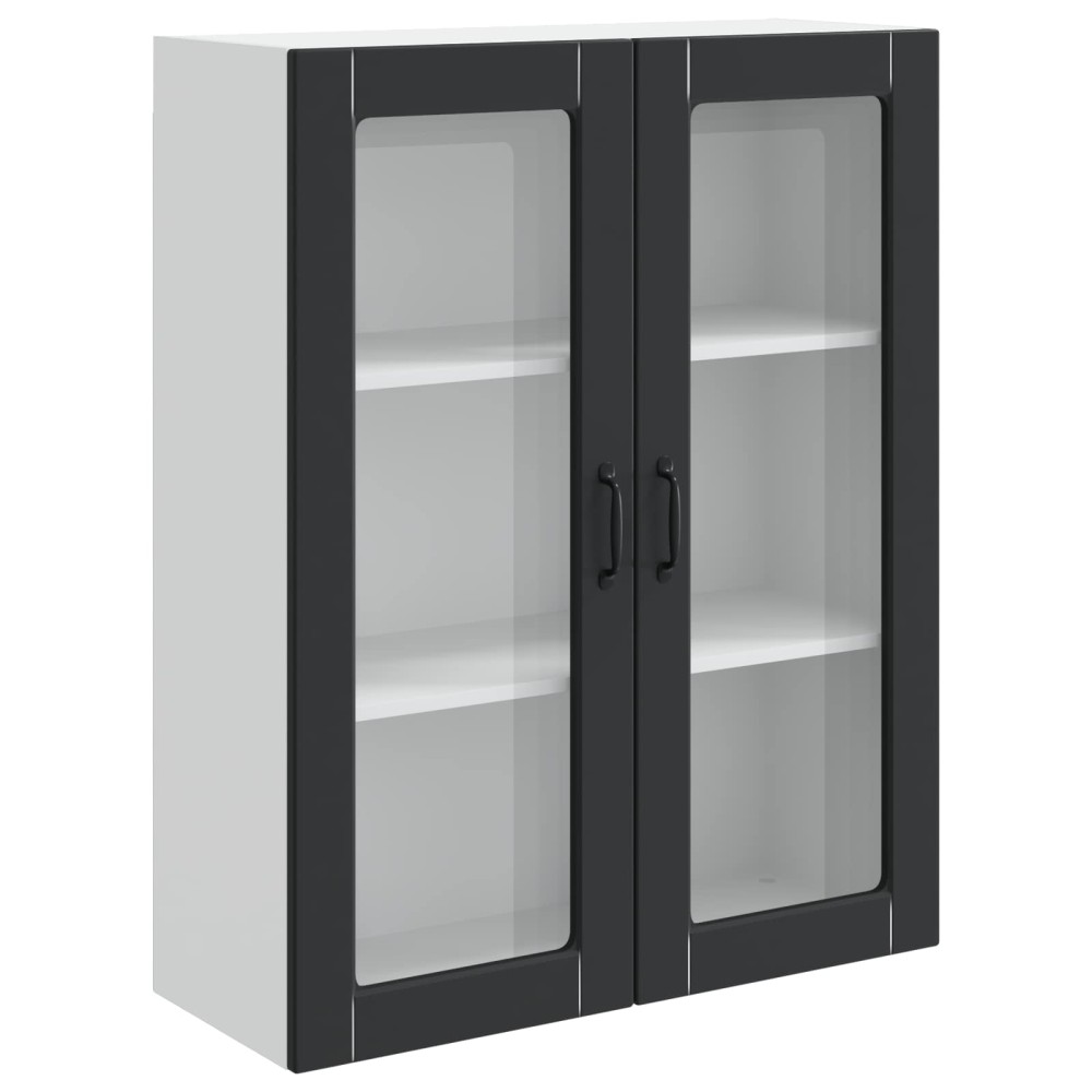 vidaXL Πάνελ πλυντηρίου πιάτων Kalmar Μαύρο 80 x 31 x 100 εκ.
