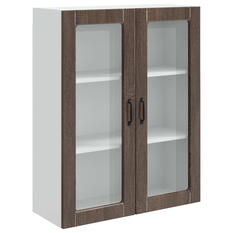 vidaXL Πάνελ πλυντηρίου πιάτων Kalmar Καφέ δρυς 80 x 31 x 100 εκ.