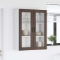vidaXL Πάνελ πλυντηρίου πιάτων Kalmar Καφέ δρυς 80 x 31 x 100 εκ.