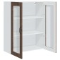 vidaXL Πάνελ πλυντηρίου πιάτων Kalmar Καφέ δρυς 80 x 31 x 100 εκ.