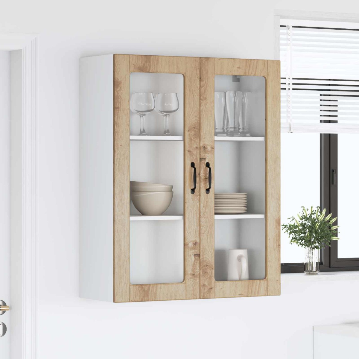 vidaXL Πάνελ πλυντηρίου πιάτων Kalmar Artisan Oak 80 x 31 x 100 εκ.
