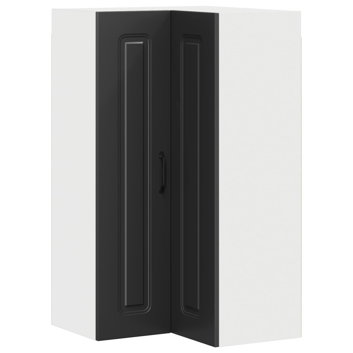 vidaXL Πάνελ πλυντηρίου πιάτων Kalmar Μαύρο 57 x 57 x 100 εκ.