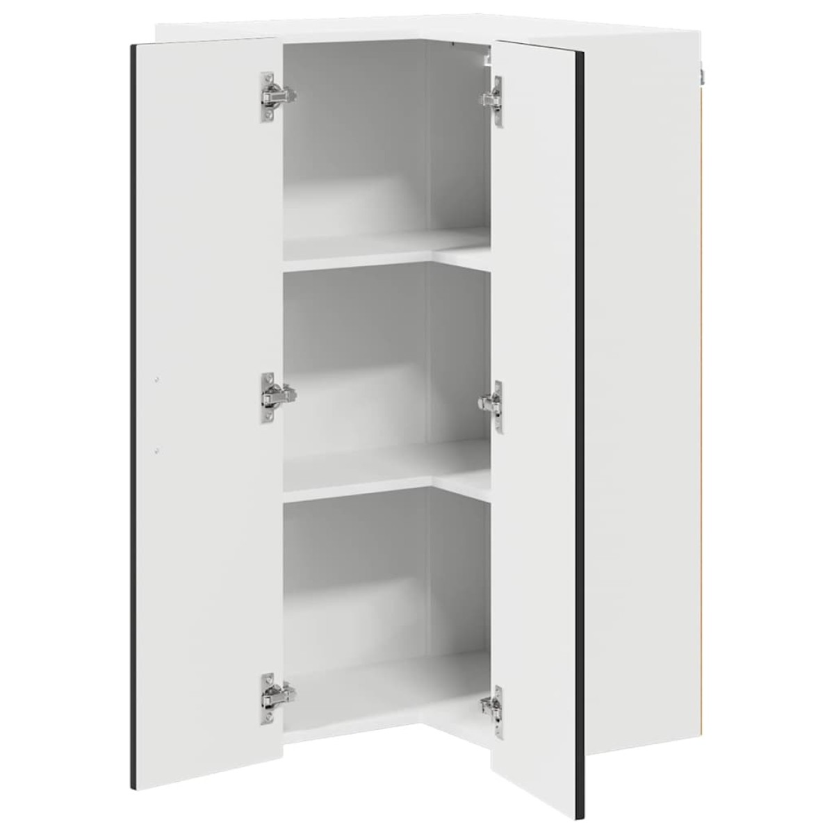vidaXL Πάνελ πλυντηρίου πιάτων Kalmar Μαύρο 57 x 57 x 100 εκ.