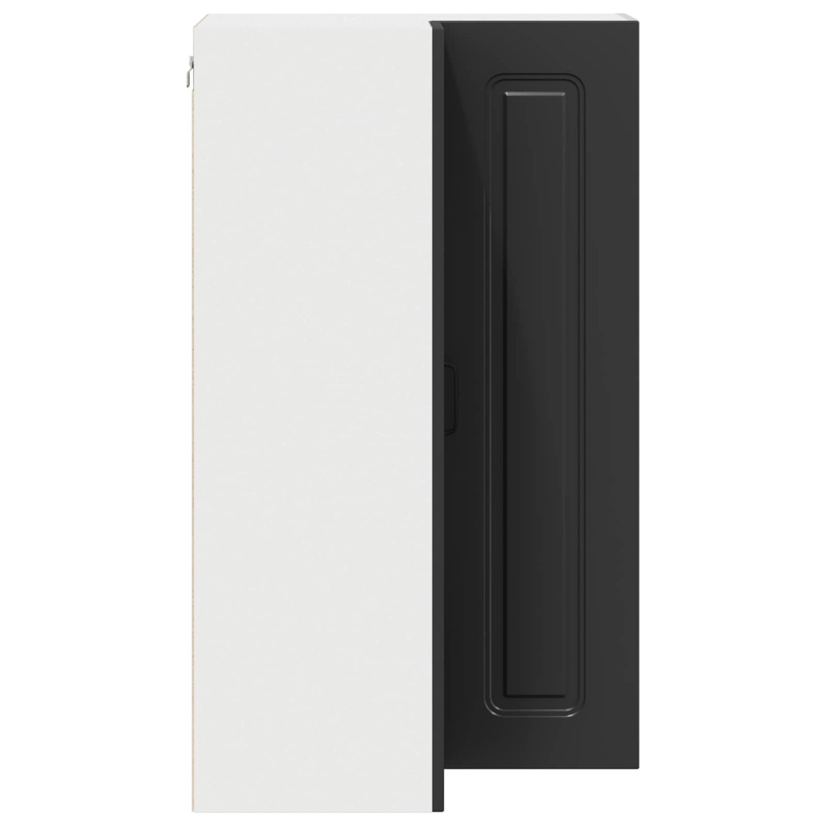 vidaXL Πάνελ πλυντηρίου πιάτων Kalmar Μαύρο 57 x 57 x 100 εκ.