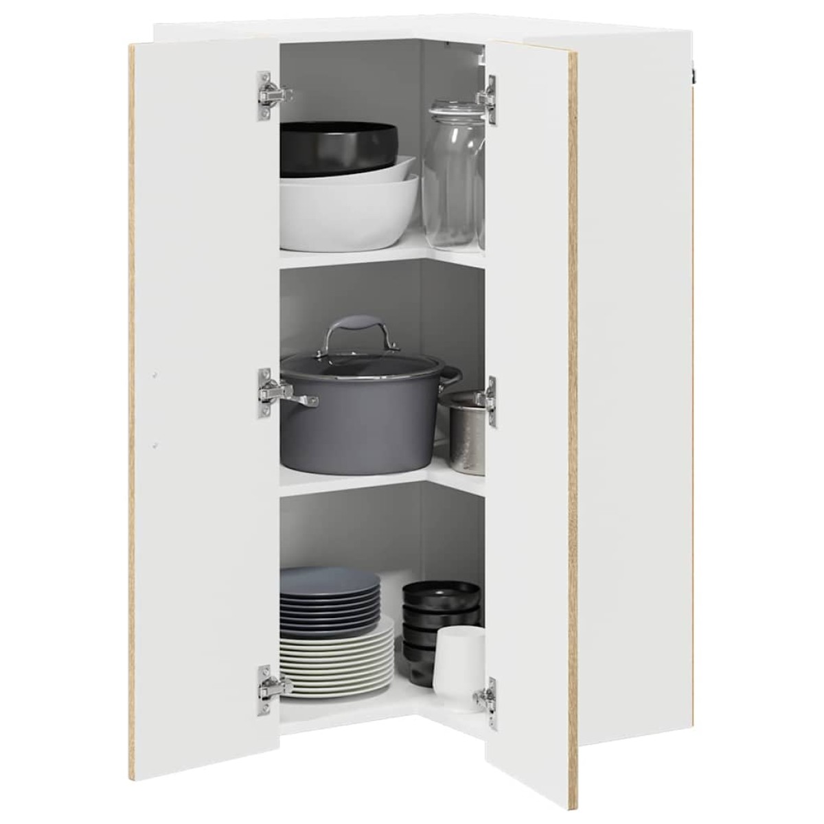 vidaXL Πάνελ πλυντηρίου πιάτων Kalmar Δρύς Sonoma 57 x 57 x 100 εκ.