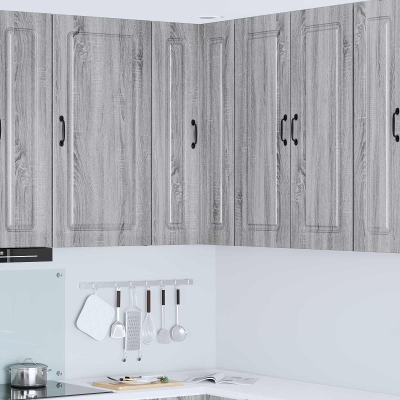 vidaXL Πάνελ πλυντηρίου πιάτων Kalmar Γκρίζο Σονομα 57 x 57 x 100 εκ.