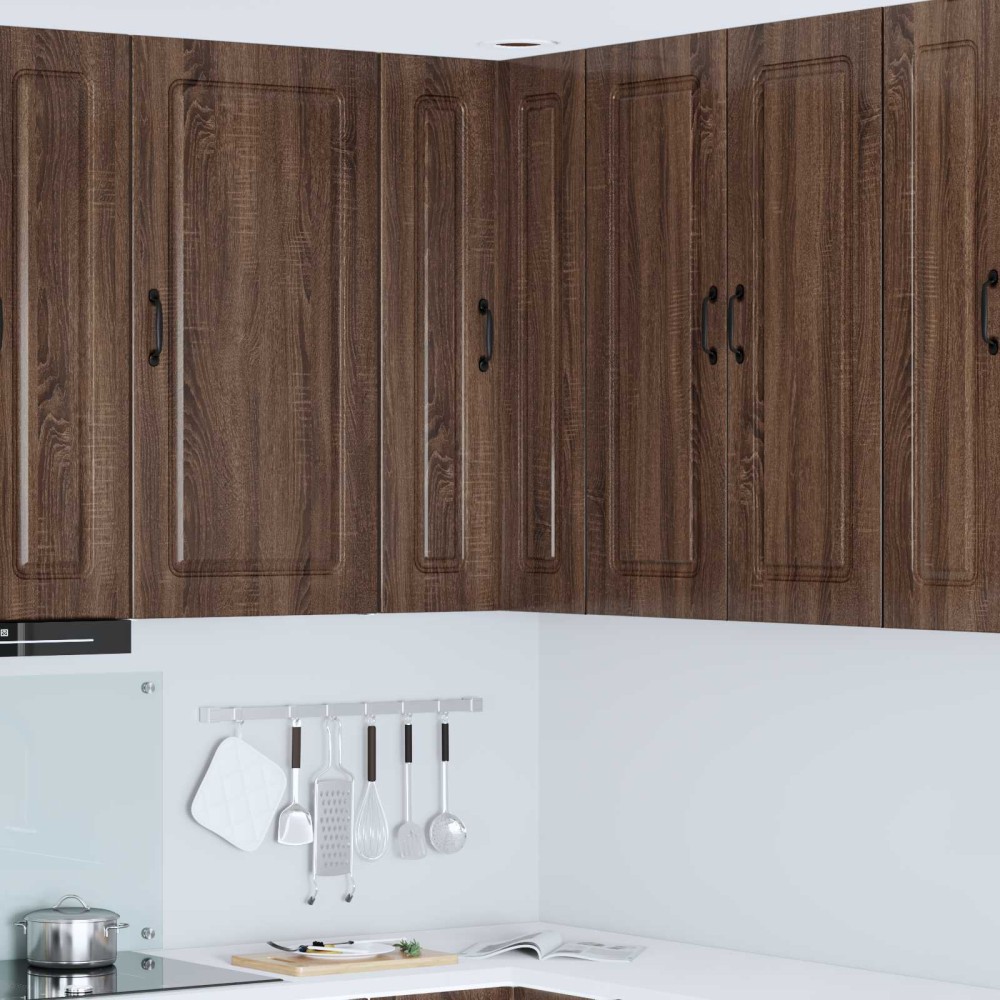 vidaXL Πάνελ πλυντηρίου πιάτων Kalmar Καφέ δρυς 57 x 57 x 100 εκ.