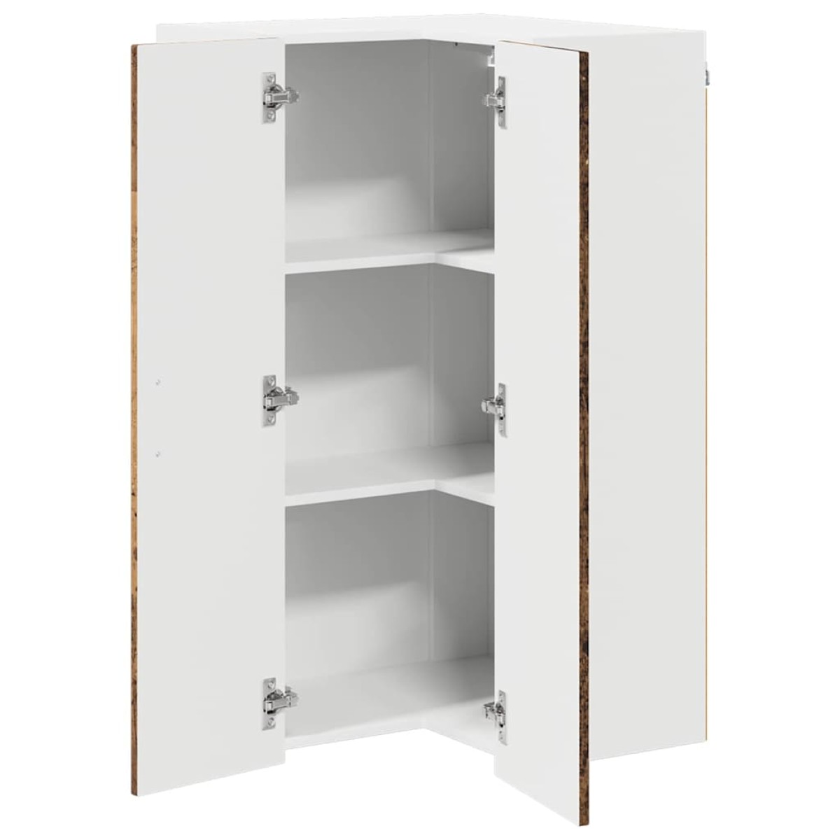 vidaXL Πάνελ πλυντηρίου πιάτων Kalmar Παλιό ξύλο 57 x 57 x 100 εκ.