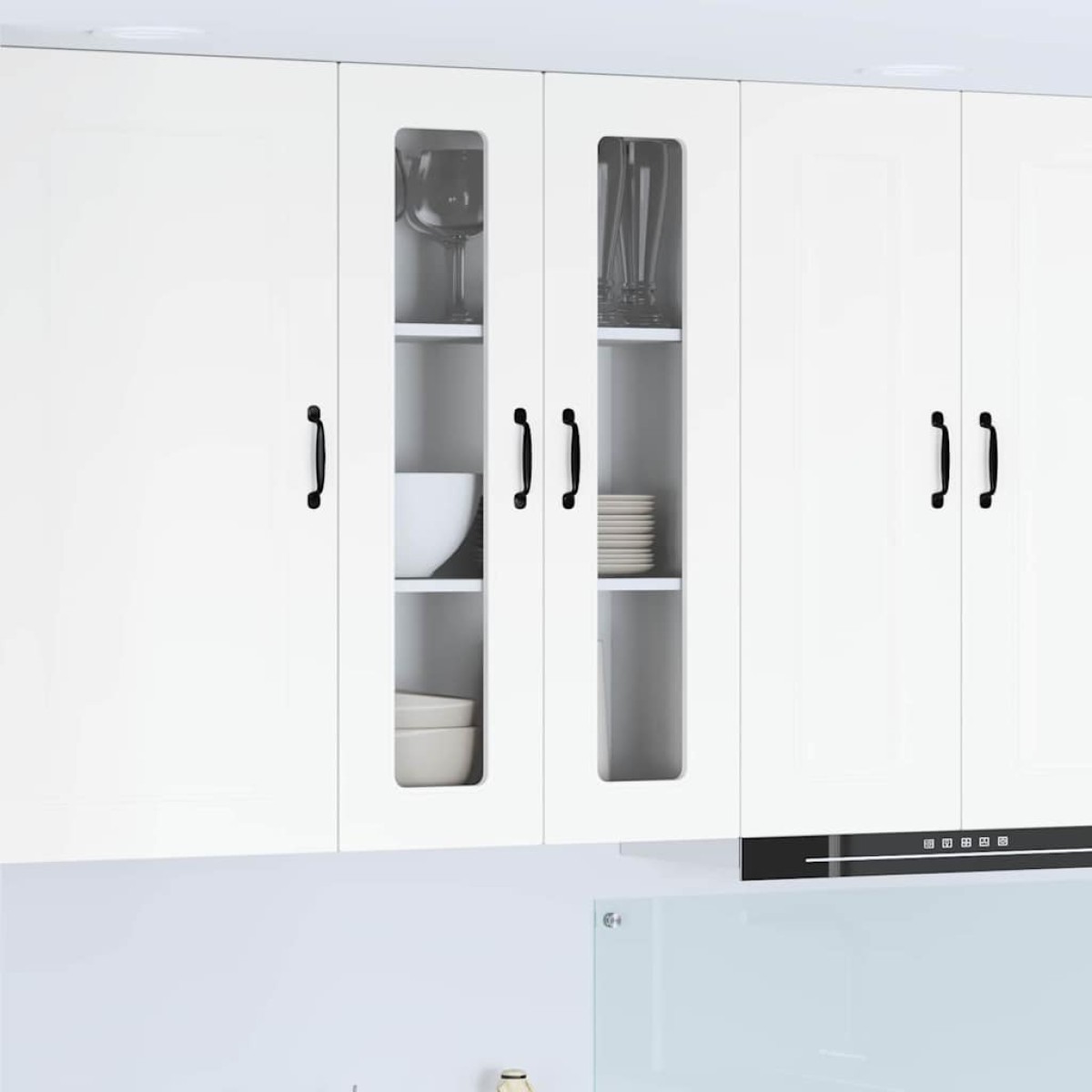 vidaXL Πάνελ πλυντηρίου πιάτων Kalmar Λευκό 60 x 31 x 100 εκ.