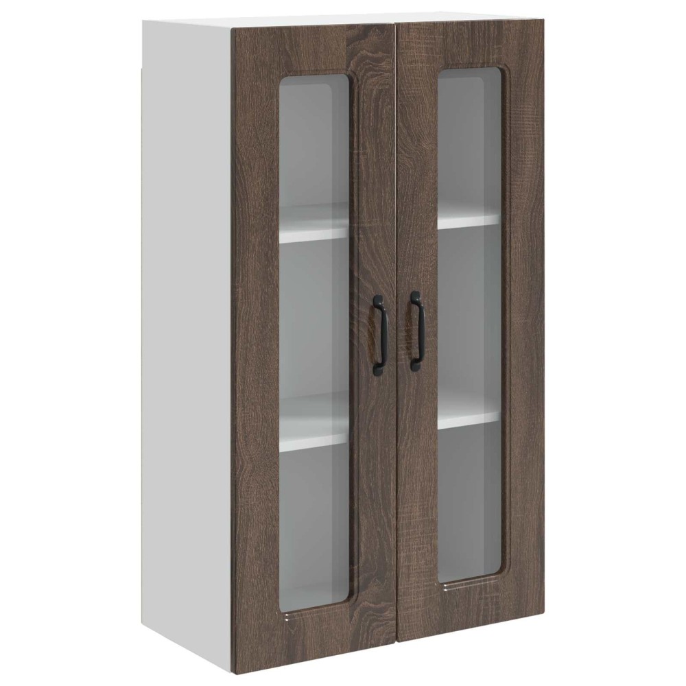 vidaXL Πάνελ πλυντηρίου πιάτων Kalmar Καφέ δρυς 60 x 31 x 100 εκ.