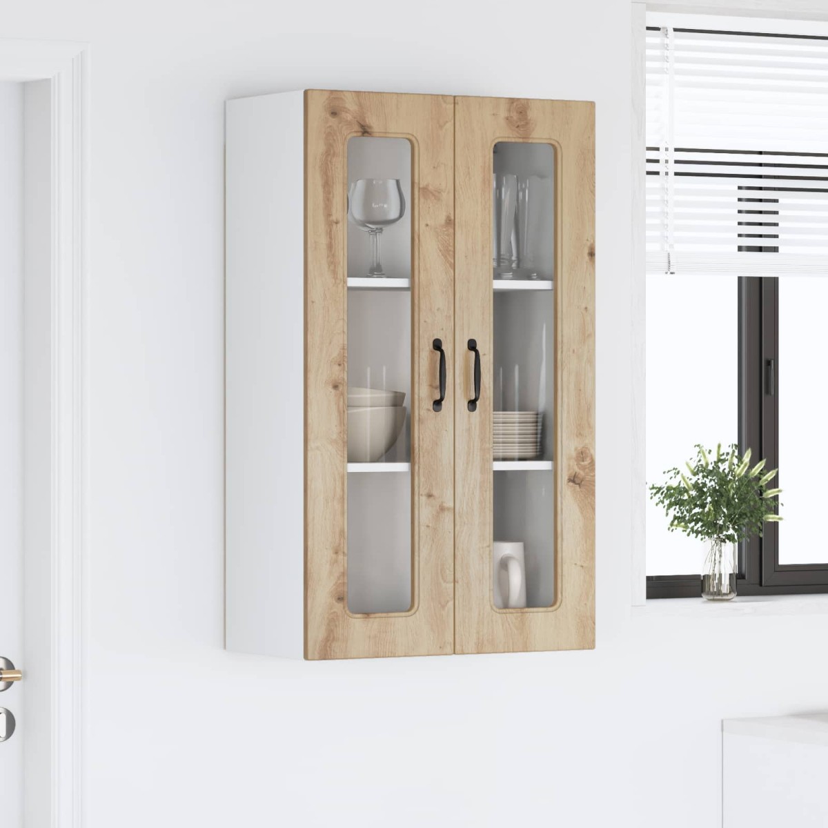 vidaXL Πάνελ πλυντηρίου πιάτων Kalmar Artisan Oak 60 x 31 x 100 εκ.