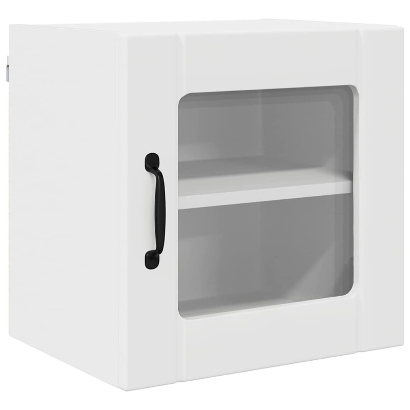 vidaXL Ραφιέρα τοίχου LUCCA Λευκό 40 x 31 x 40 εκ. Επεξεργασμένο Ξύλο