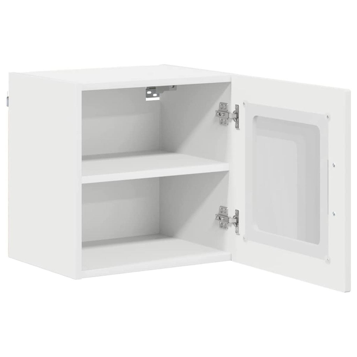 vidaXL Ραφιέρα τοίχου LUCCA Λευκό 40 x 31 x 40 εκ. Επεξεργασμένο Ξύλο