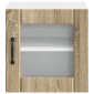 vidaXL Ραφιέρα τοίχου LUCCA Sonoma Δρυς 40 x 31 x 40 εκ.