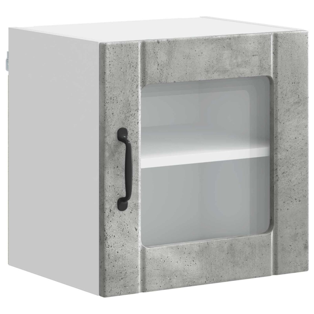 vidaXL Ραφιέρα τοίχου LUCCA Γκρι Σκυροδέματος 40 x 31 x 40 εκ.