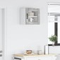 vidaXL Ραφιέρα τοίχου LUCCA Γκρι Σκυροδέματος 40 x 31 x 40 εκ.
