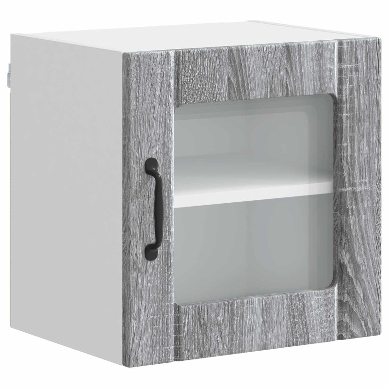 vidaXL Ραφιέρα τοίχου LUCCA Γκρι Sonoma 40 x 31 x 40 εκ.