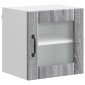 vidaXL Ραφιέρα τοίχου LUCCA Γκρι Sonoma 40 x 31 x 40 εκ.