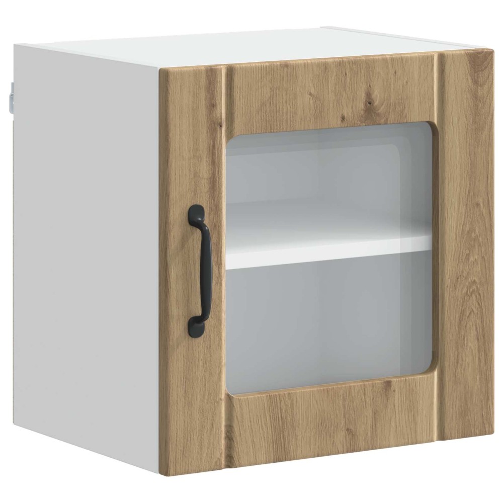 vidaXL Ραφιέρα τοίχου LUCCA Artisan Δρυς 40 x 31 x 40 εκ.
