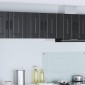 vidaXL Ντουλάπα Τοίχου LUCCA 2 τμχ. Μαύρο Επεξεργασμένο Ξύλο