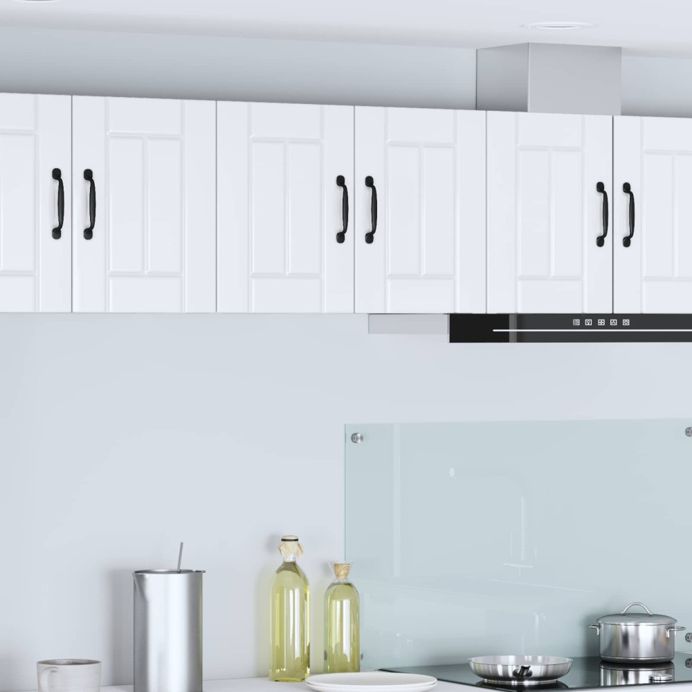 vidaXL Ντουλάπα Τοίχου LUCCA Γυαλιστερό Λευκό 30 x 31 x 40 εκ.
