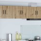 vidaXL Ντουλάπα Τοίχου LUCCA 2 τμχ. Artisan Δρυς Επεξεργασμένο Ξύλο