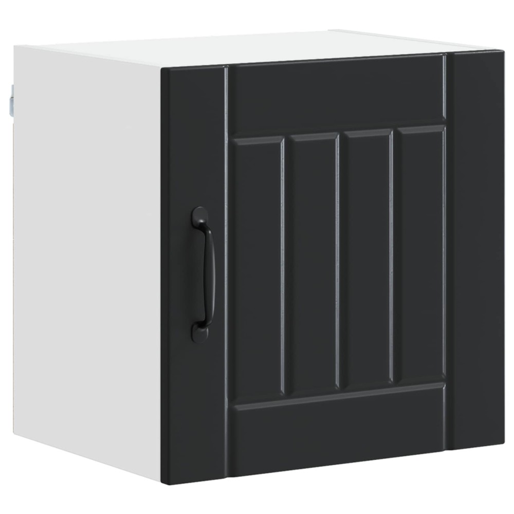 vidaXL Ντουλάπα Τοίχου LUCCA Μαύρο 40 x 31 x 40 εκ. Επεξεργασμένο Ξύλο