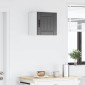 vidaXL Ντουλάπα Τοίχου LUCCA Μαύρο 40 x 31 x 40 εκ. Επεξεργασμένο Ξύλο