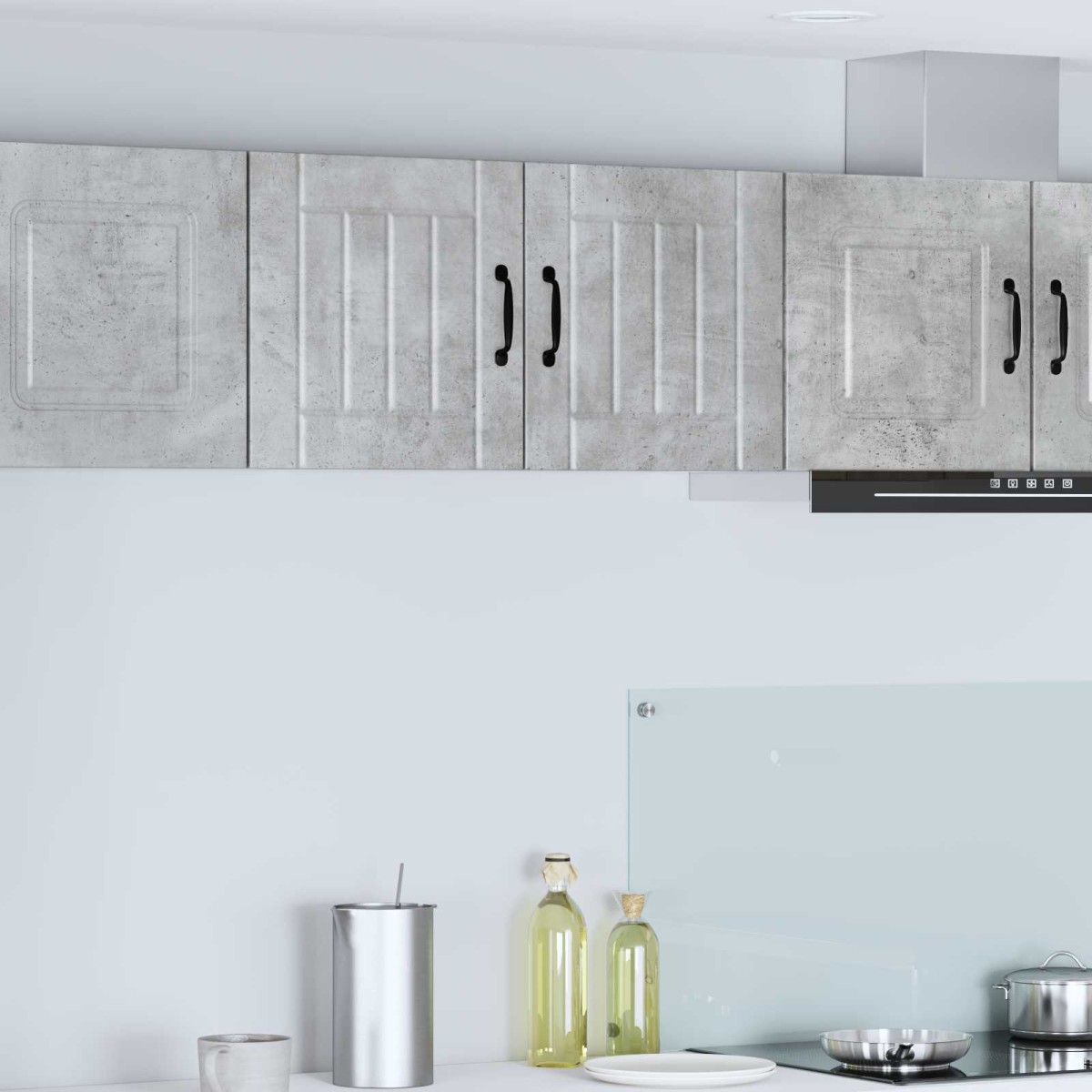 vidaXL Ντουλάπα Τοίχου LUCCA Γκρι Σκυροδέματος 40 x 31 x 40 εκ.