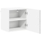 vidaXL Ντουλάπα Τοίχου LUCCA Γκρι Σκυροδέματος 40 x 31 x 40 εκ.