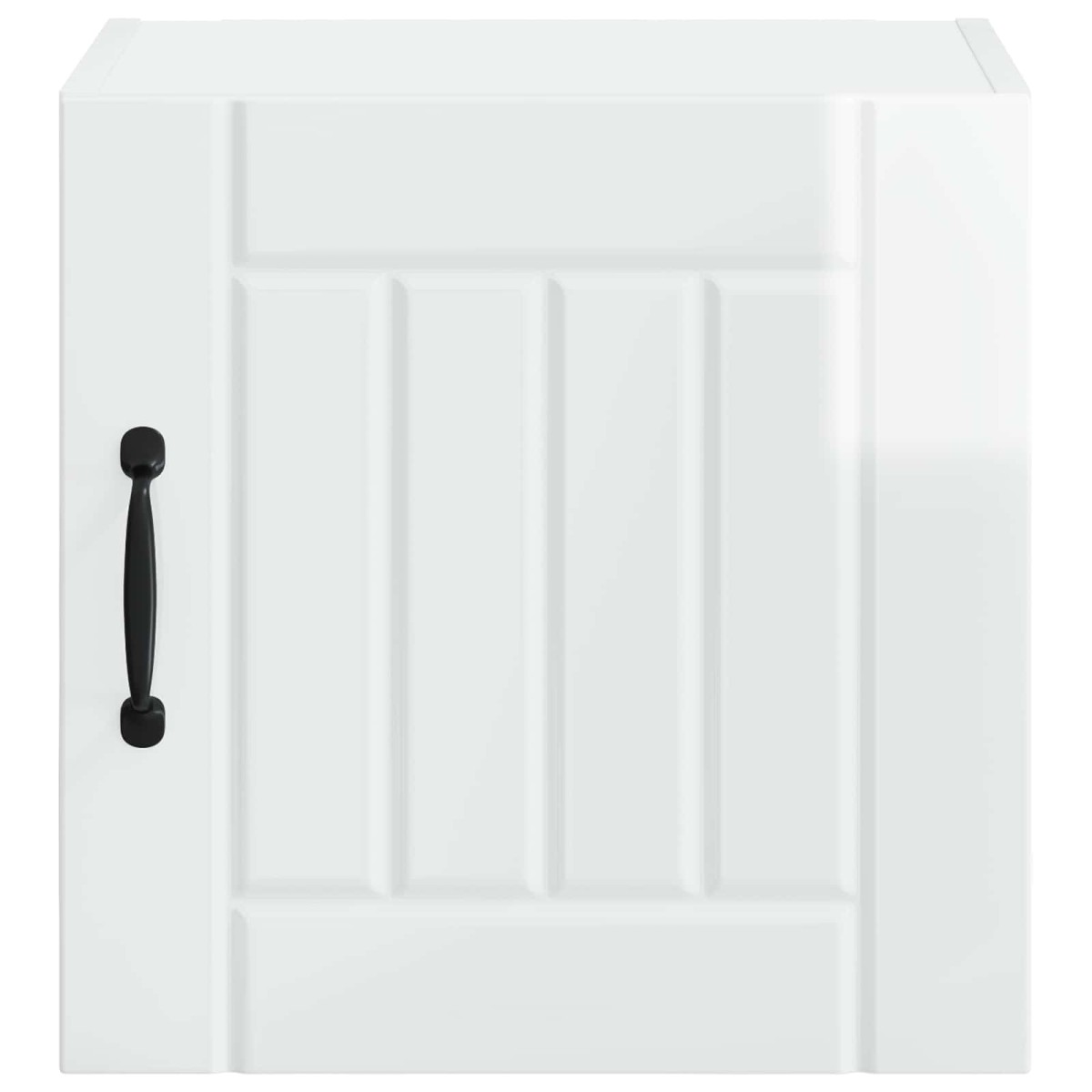 vidaXL Ντουλάπα Τοίχου LUCCA Γυαλιστερό Λευκό 40 x 31 x 40 εκ.