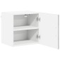 vidaXL Ντουλάπα Τοίχου LUCCA Γκρι Sonoma 40 x 31 x 40 εκ.