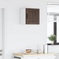 vidaXL Ντουλάπα Τοίχου LUCCA Καφέ Ξύλο Δρυός 40 x 31 x 40 εκ.