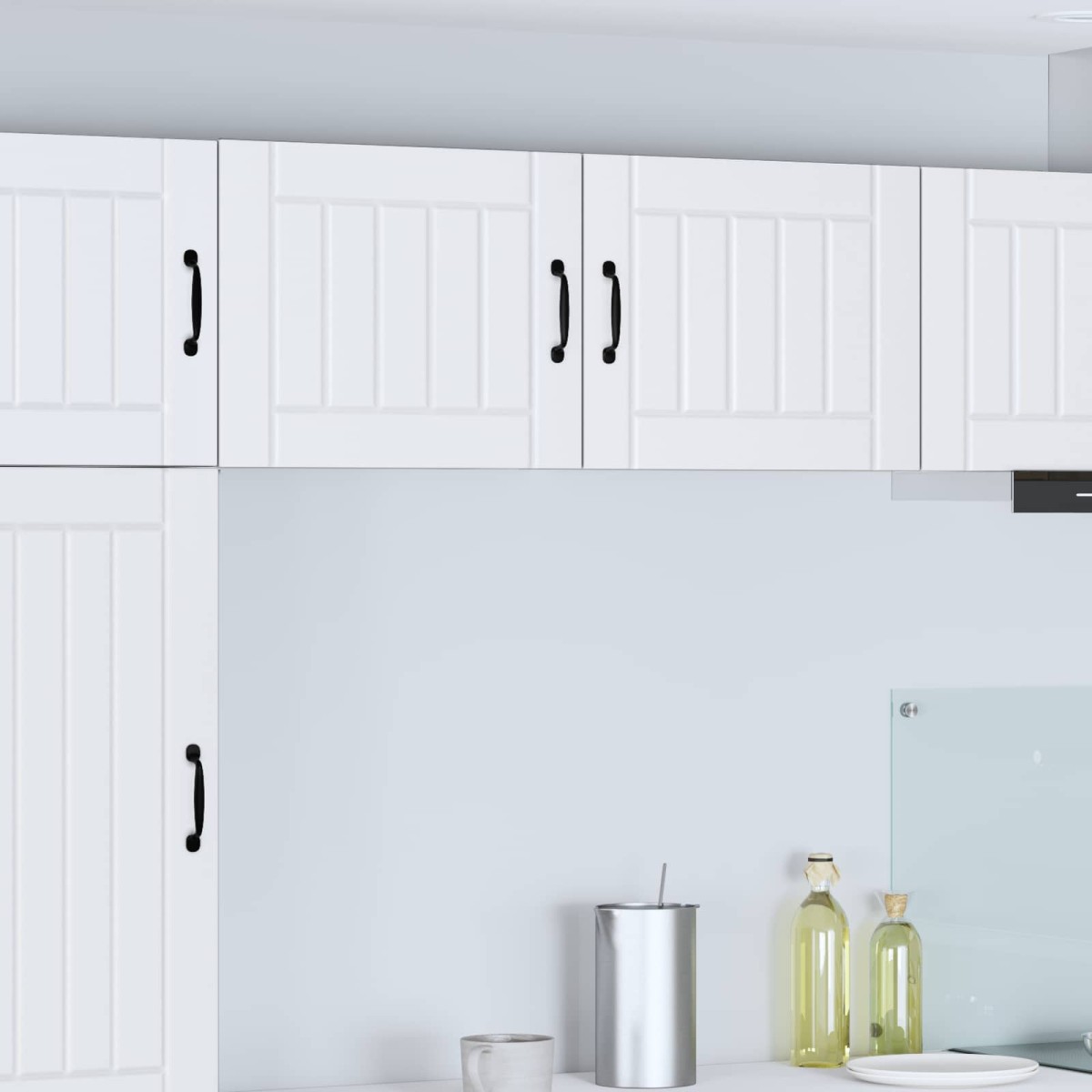 vidaXL Ντουλάπα Τοίχου LUCCA Λευκό 50 x 31 x 40 εκ. Επεξεργασμένο Ξύλο