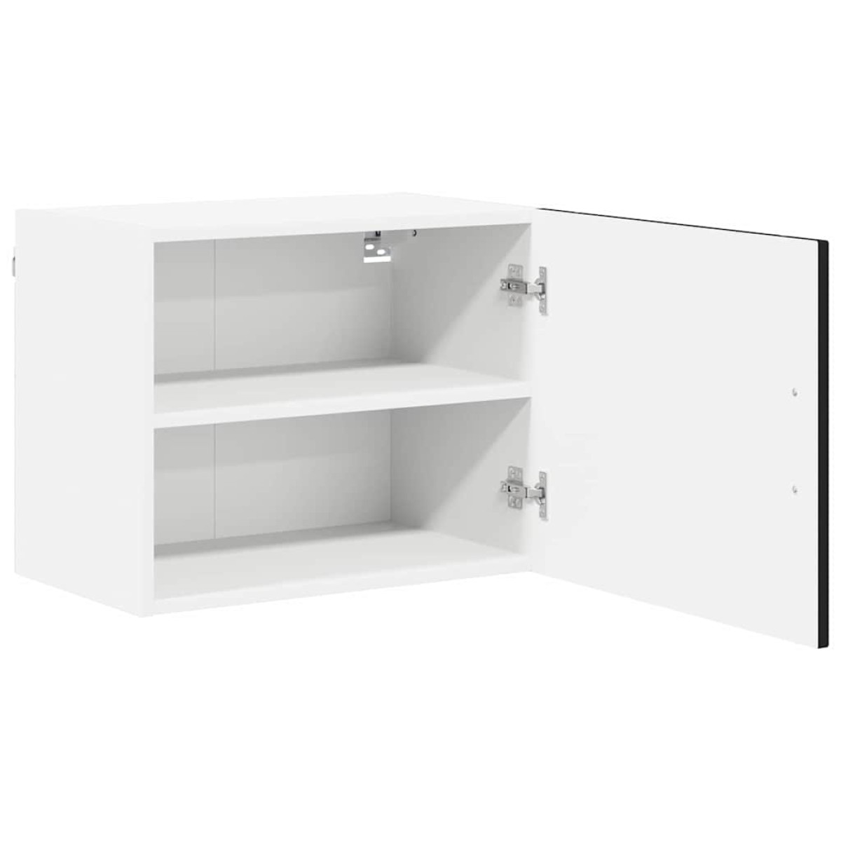 vidaXL Ντουλάπα Τοίχου LUCCA Μαύρο 50 x 31 x 40 εκ. Επεξεργασμένο Ξύλο