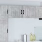 vidaXL Ντουλάπα Τοίχου LUCCA Γκρι Σκυροδέματος 50 x 31 x 40 εκ.