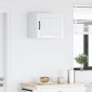 vidaXL Ντουλάπα Τοίχου LUCCA Γυαλιστερό Λευκό 50 x 31 x 40 εκ.