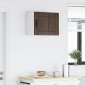 vidaXL Ντουλάπα Τοίχου LUCCA Καφέ Ξύλο Δρυός 50 x 31 x 40 εκ.