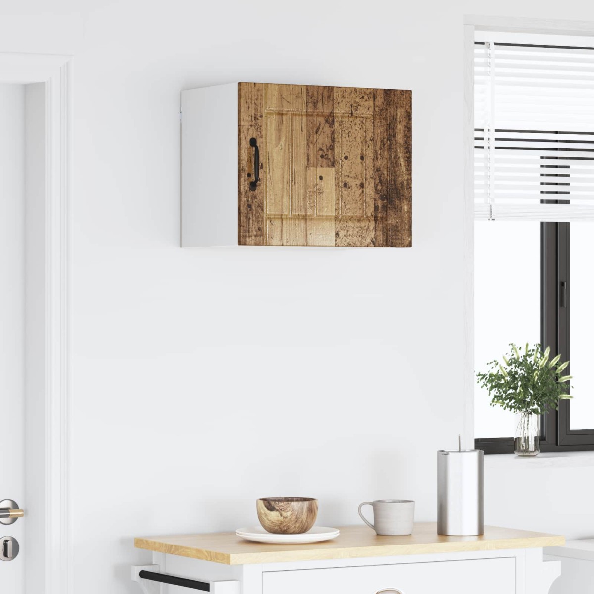 vidaXL Ντουλάπα Τοίχου LUCCA Παλαιωμένο ξύλο 50 x 31 x 40 εκ.