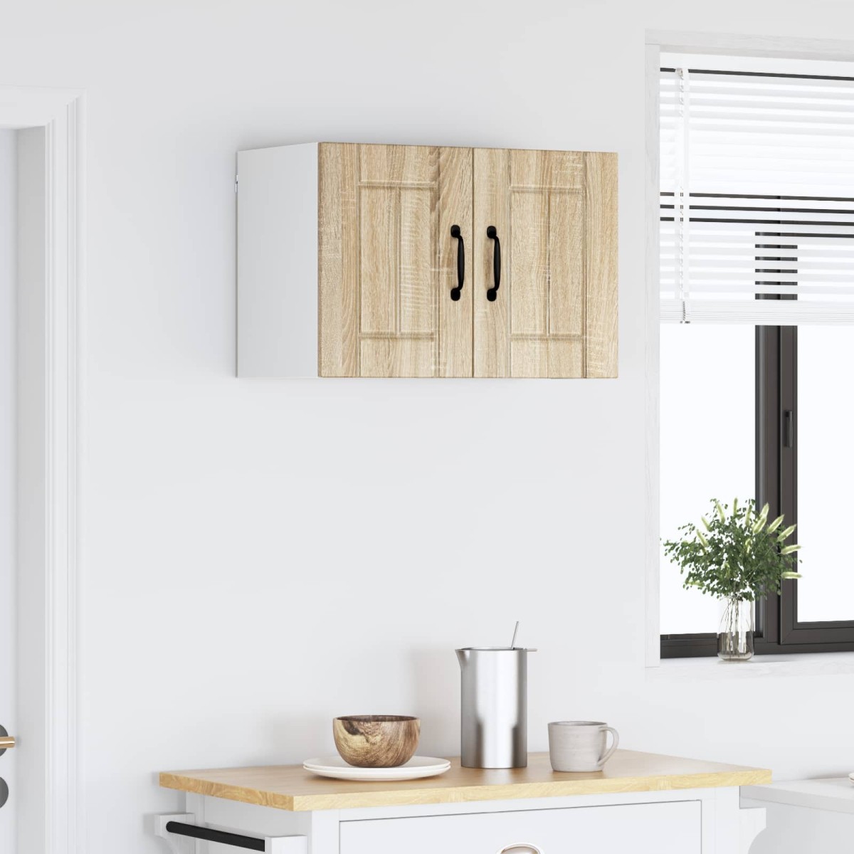 vidaXL Ντουλάπα Τοίχου LUCCA Sonoma Δρυς 60 x 31 x 40 εκ